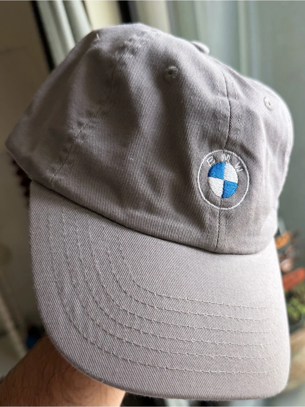 BMW dad hat baseball cap like new, worn once adjustable strap